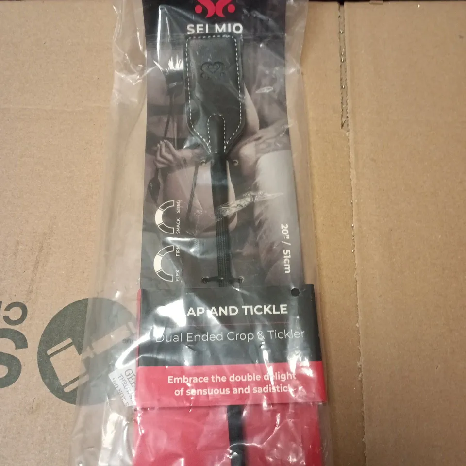 SEALED SLAP N TICKLE DUAL ENDED 20" CROP & TICKLER