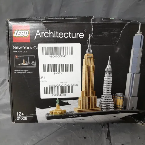 BOXED LEGO ARCHITECTURE NEW YORK CITY - 21028