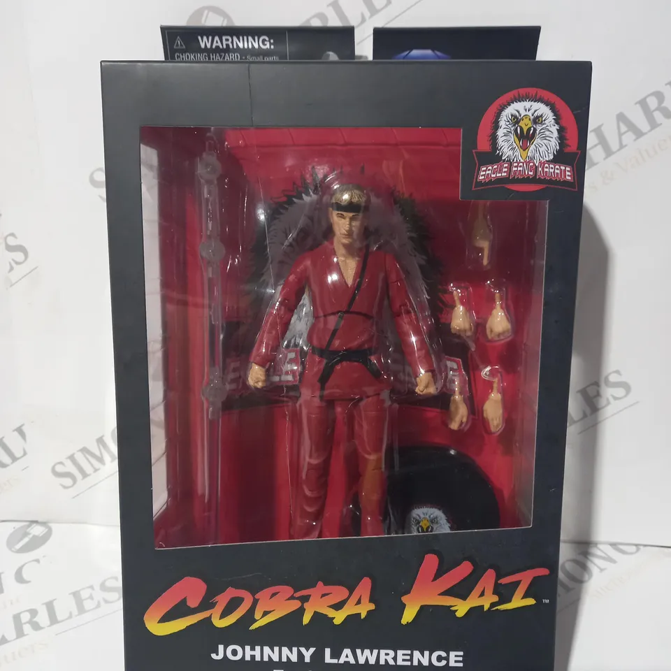 COBRA KAI EAGLE FANG KARATE JOHNNY LAWRENCE COLLECTIBLE FIGURE