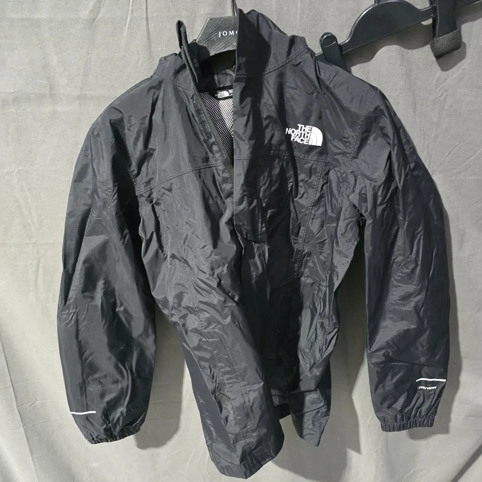 THE NORTH FACE YOUTH WINDBREAKER JACKET – BLACK