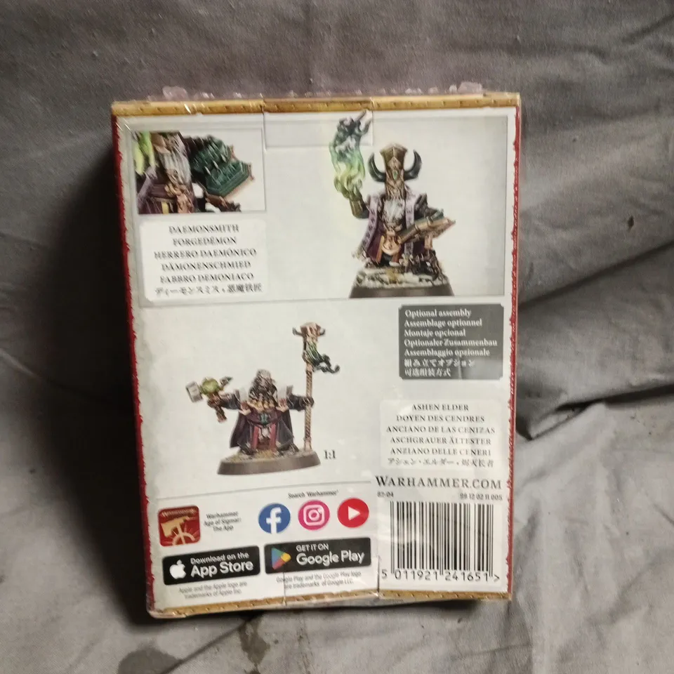 SEALED WARHAMMER AGE OF SIGMAR HELSMITHS OF HASHUT DAEMONSMITH