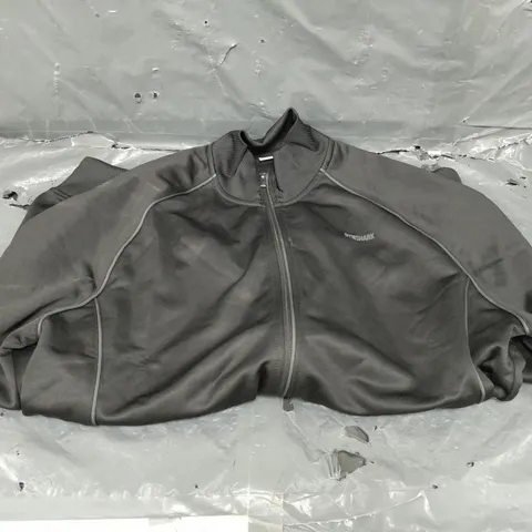 GYMSHARK BLACK XL ZIP UP JACKET 