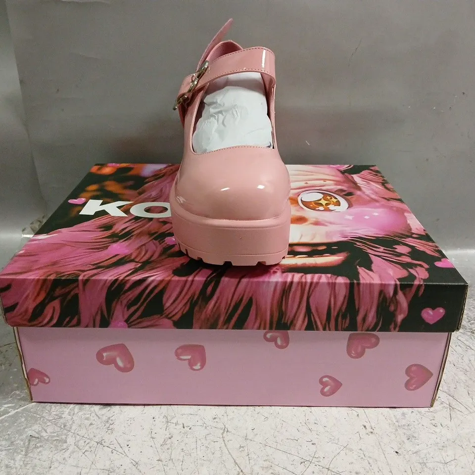 BOXED PAIR OF KOI TIRA PINK MARY JANES GOOD FAIRY EDITION SIZE UK 7