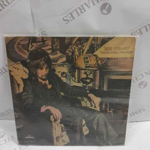 ROD STEWART NEVER A DULL MOMENT VINYL