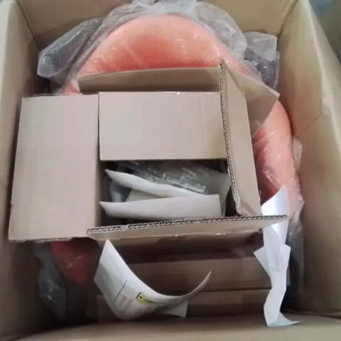 BOXED BRAVICH CAZIZ ARMCHAIR ORANGE 1PCS