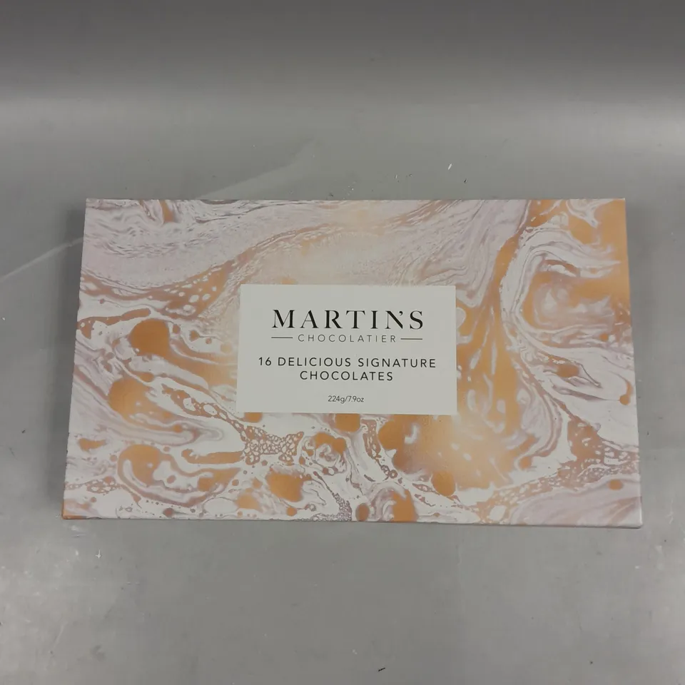 SEALED MARTIN'S CHOCOLATIER DELICIOUS SIGNATURE CHOCOLATE SELECTION 
