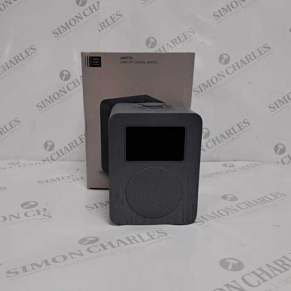 BOXED JOHN LEWIS ARIETTA DAB+/FM DIGITAL RADIO
