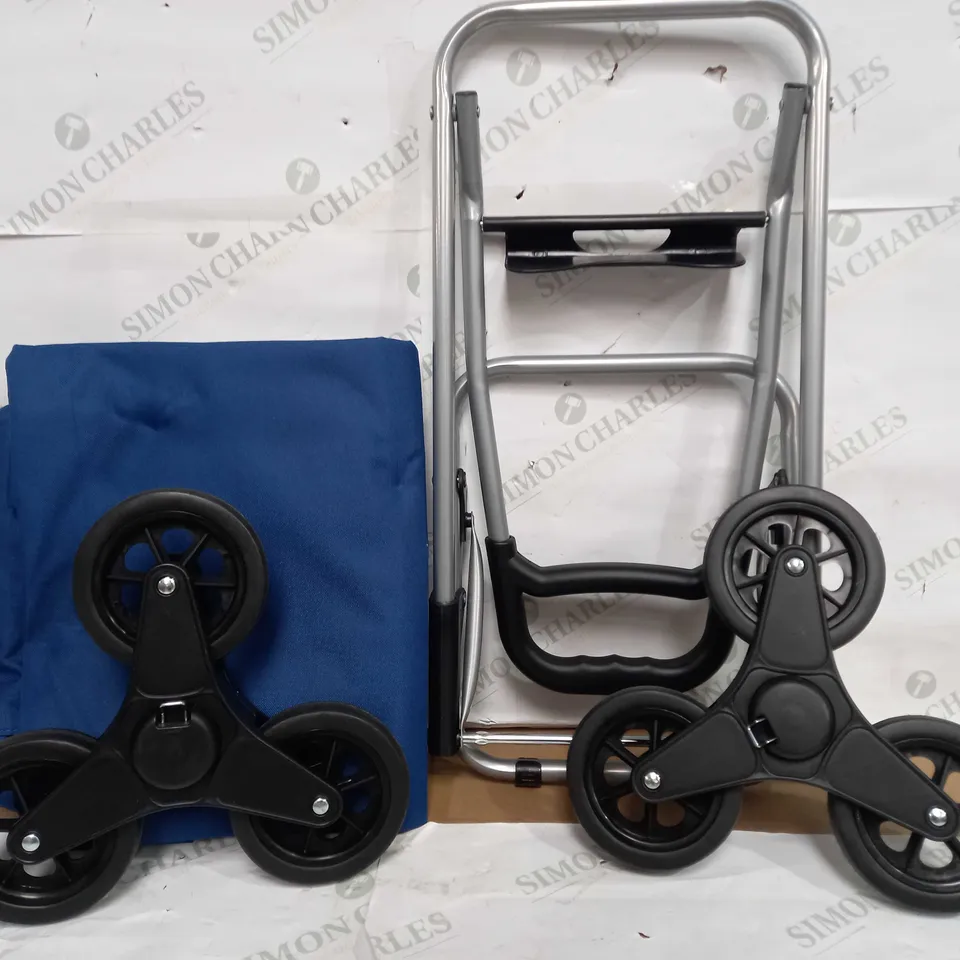 LOCK 'N LOCK INSULATED SHOPPING TROLLEY CART, NAVY
