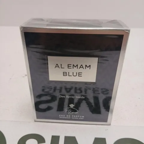 BOXED AND SEALED AL EMAM BLUE EAU DE PARFUM 100ML