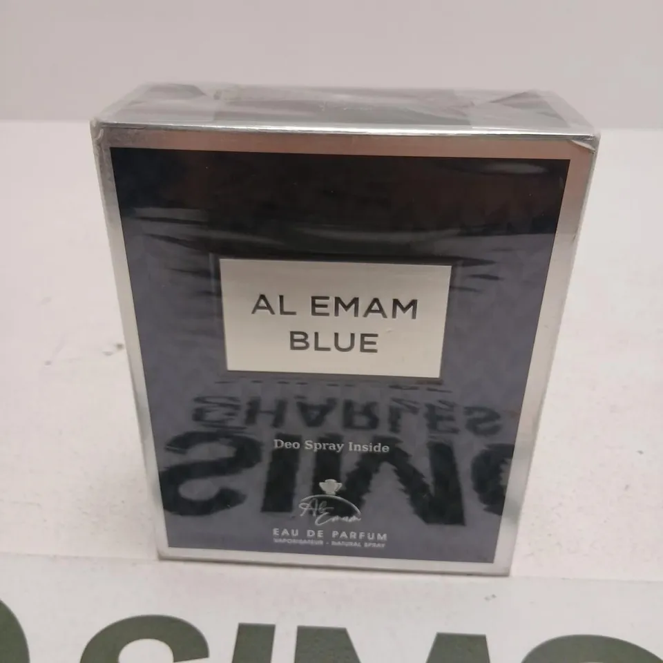BOXED AND SEALED AL EMAM BLUE EAU DE PARFUM 100ML