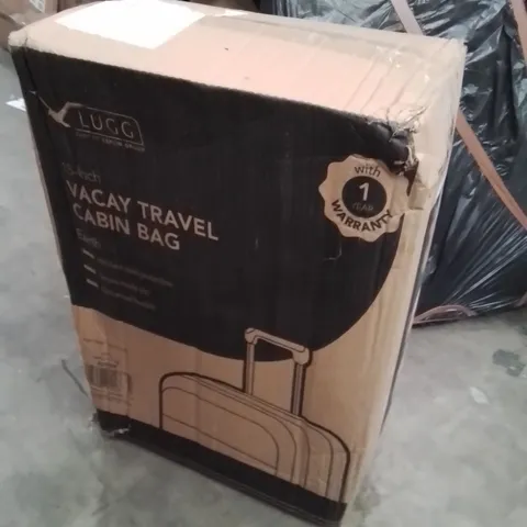 BOXED LUGG 15INCH VACAY TRAVEL CABIN BAG EARTH 