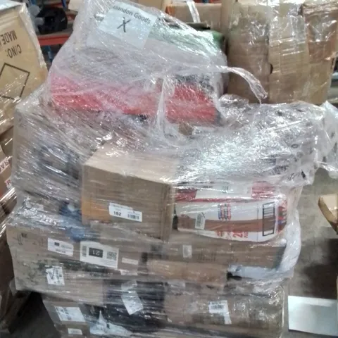 PALLET CONTAINING VARIOUS ASSORTED BOXED HOUSEHOLD/ELECTRONIC/MECHANICAL ITEMS