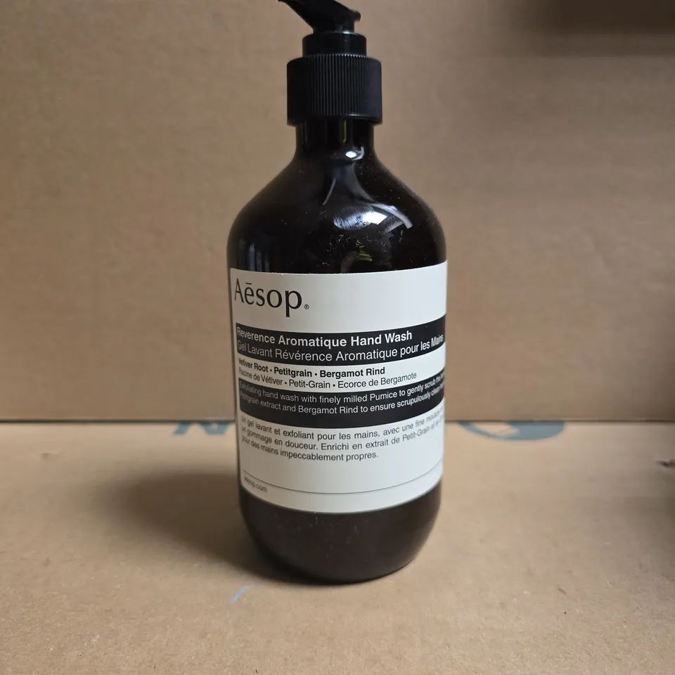AESOP REVERENCE AROMATIQUE HAND WASH – PUMP BOTTLE 500ML
