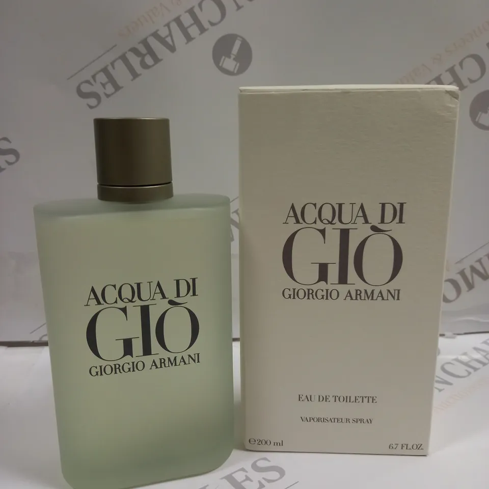 GIORGIO ARMANI ACQUA DI GIO EAU DO TOILETTE 200ML 