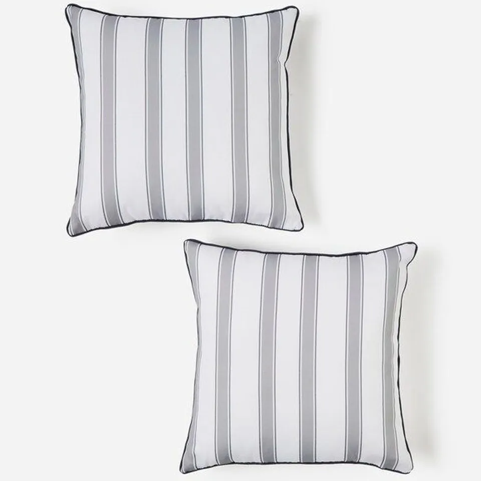 2 STRIPE OUTDOOR CUSHIONS