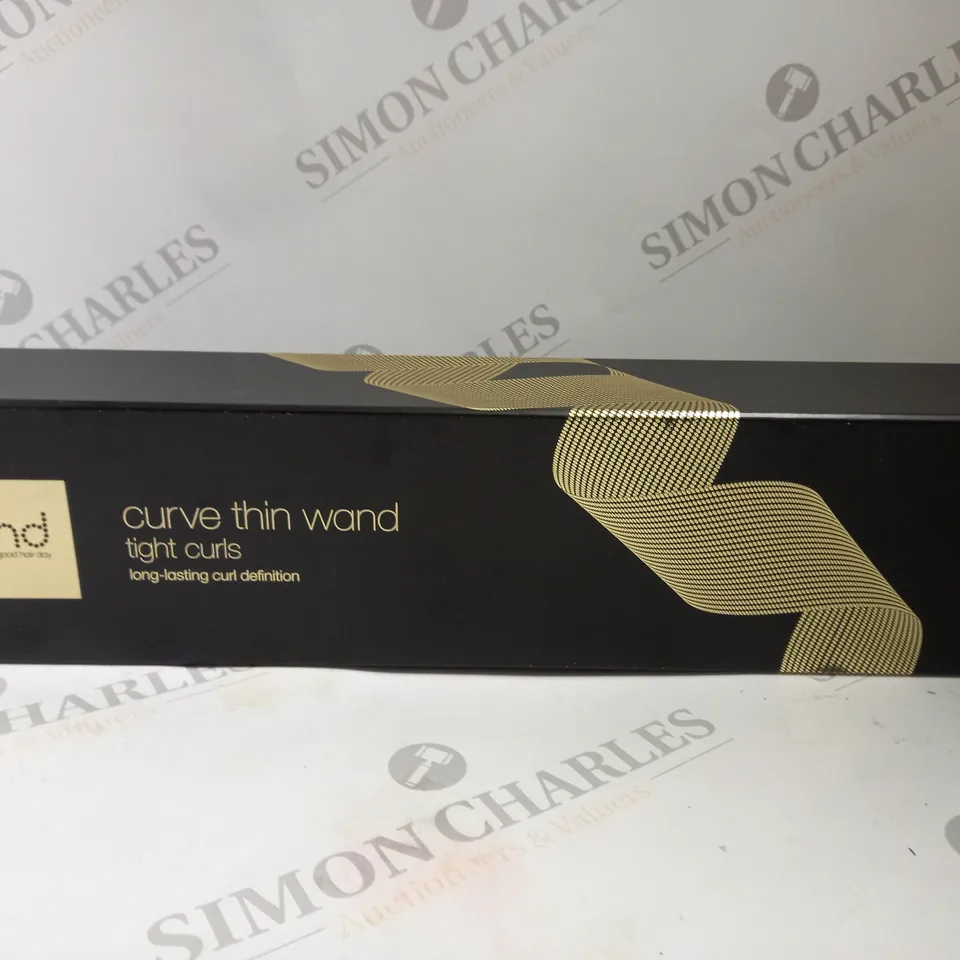 BOXED GHD CURVE THIN WAND TIGHT CURLS HAIR STYLING SYSTEM