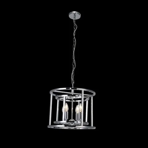 BOXED STILLMORE 4 LIGHT LANTERN DRUM PENDANT
