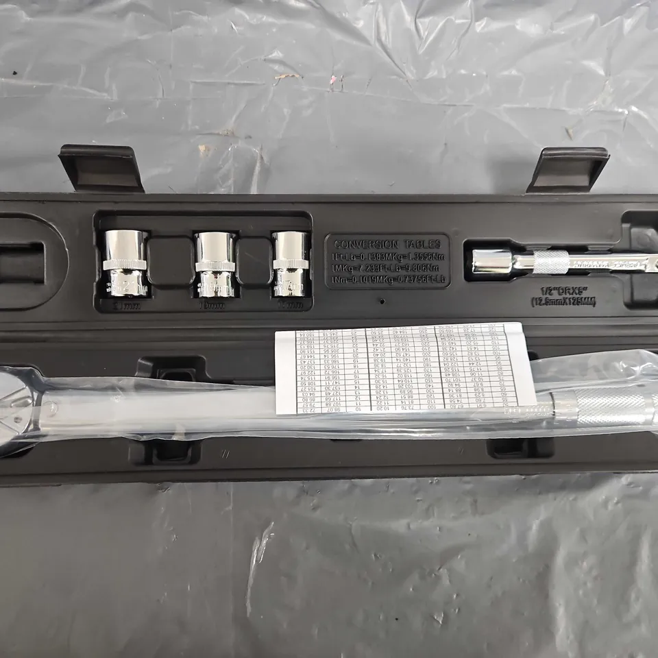 MICROMETER ADJUSTABLE TORQUE WRENCH 