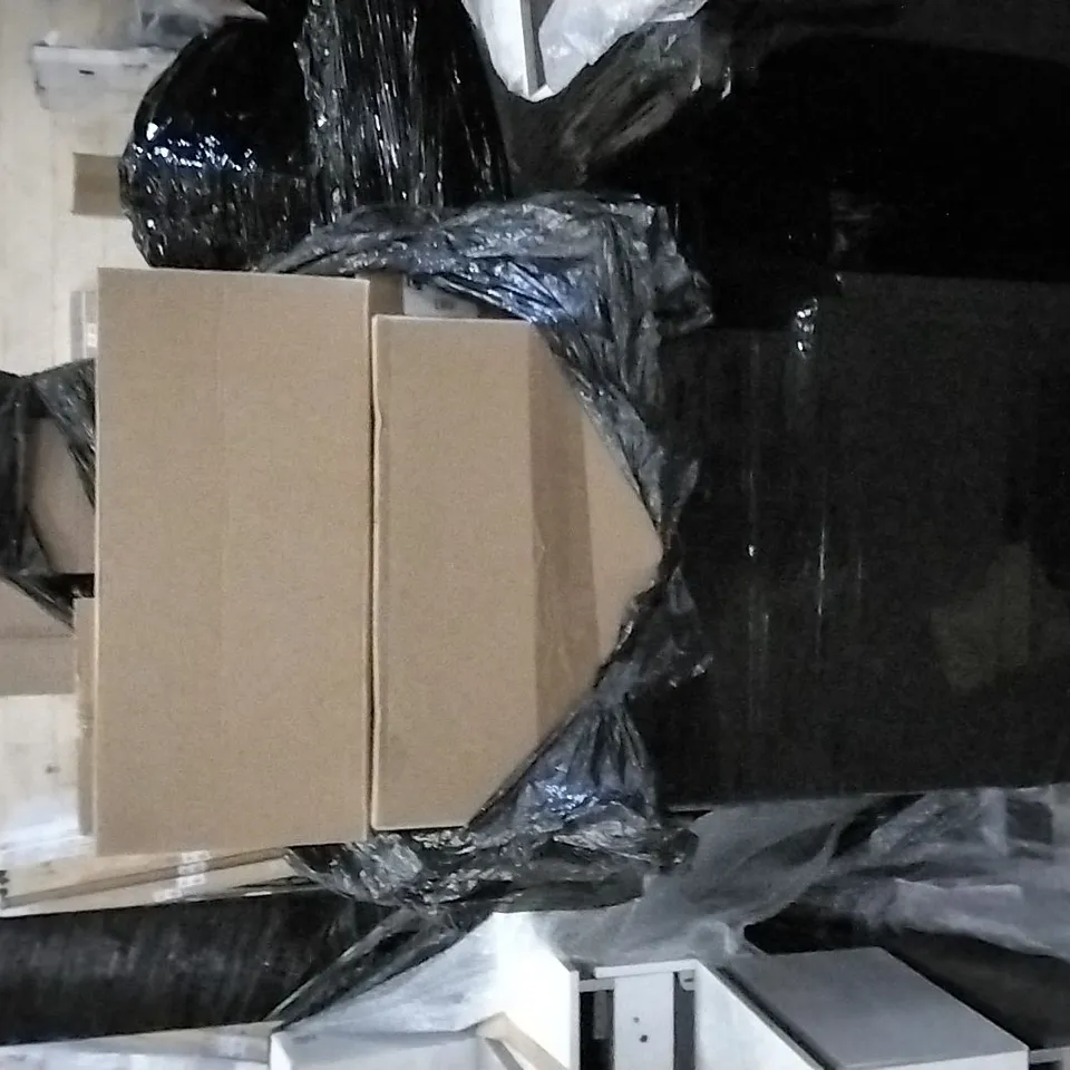 PALLET OF APPROX 19 ASSORTED BATHROOM FURNITURE TO INCLUDE 2 DRAWER PACK, INFILL PANELS, BASIN DOORS AND PLINTH