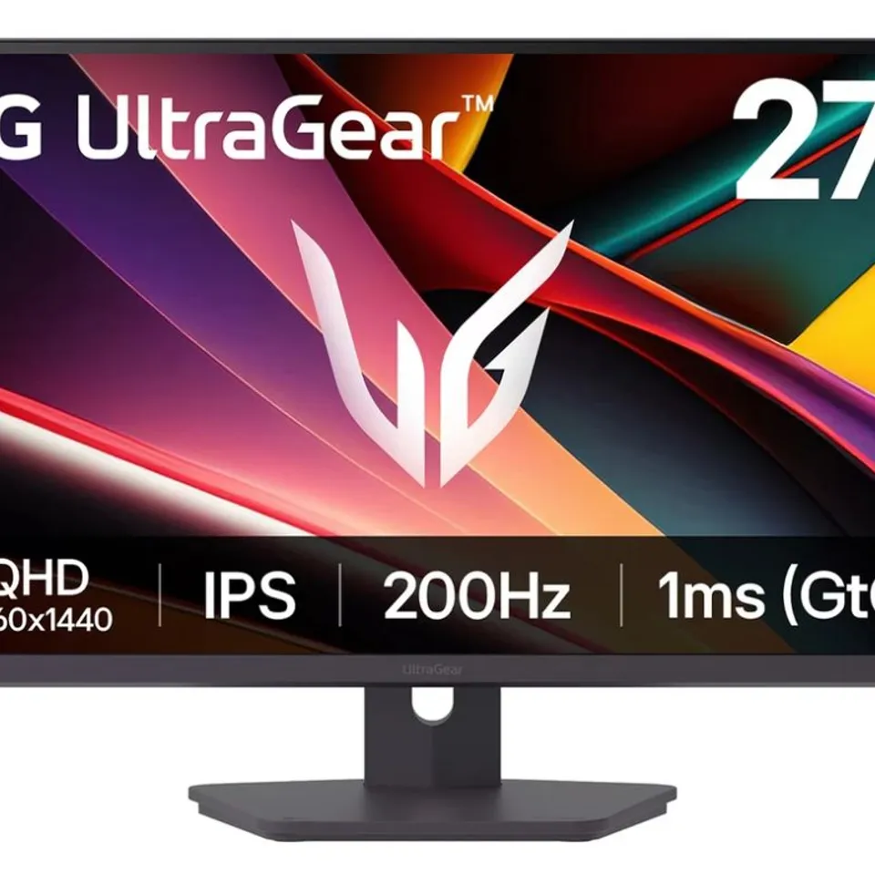 LG 27G610A-B 200HZ GAMING MONITOR	27 INCH 200HZ QUAD HD HDR IPS GAMING MONITOR 