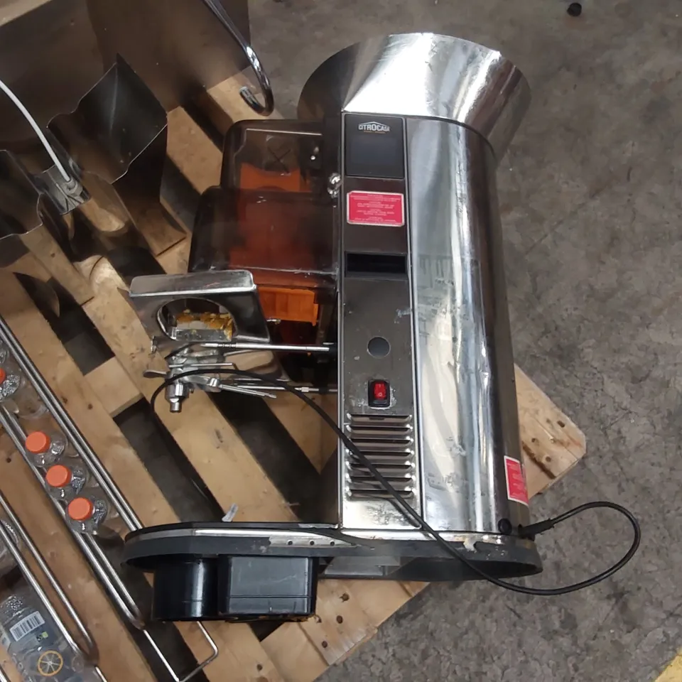 CITROCASA FANTASTIC EXPRESS COMMERCIAL ORANGE JUICED WITH WITH WORK TOP