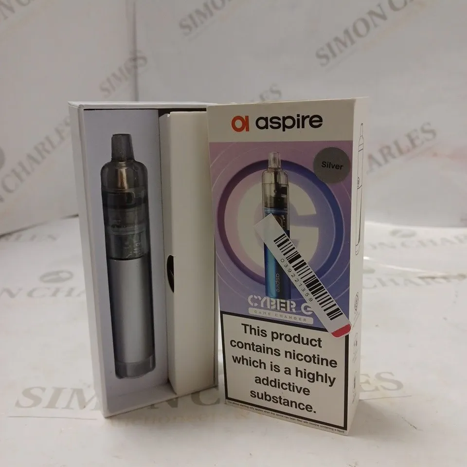 BOXED ASPIRE CYBER G - SILVER. 