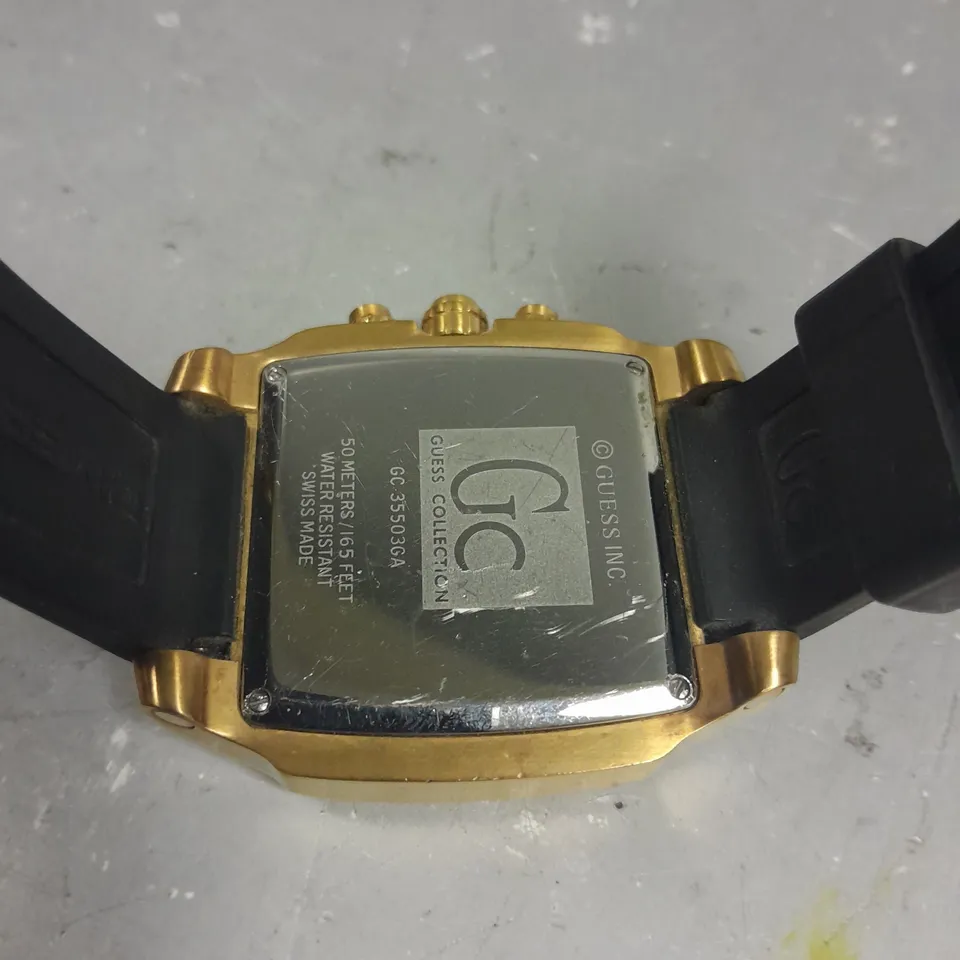 GUESS DIVER CLASS SQUARE BODIED WATCH