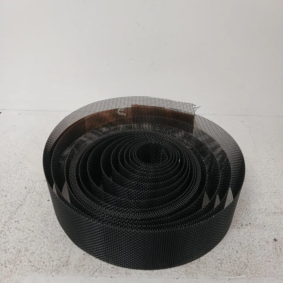 BLACK PERFORATED MESH ROLL