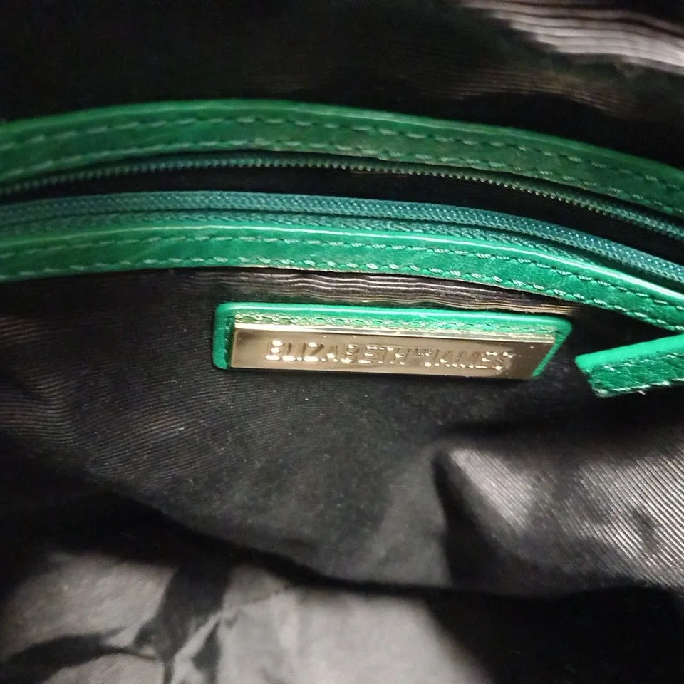 ELIZABETH AND JAMES GREEN HAND BAG