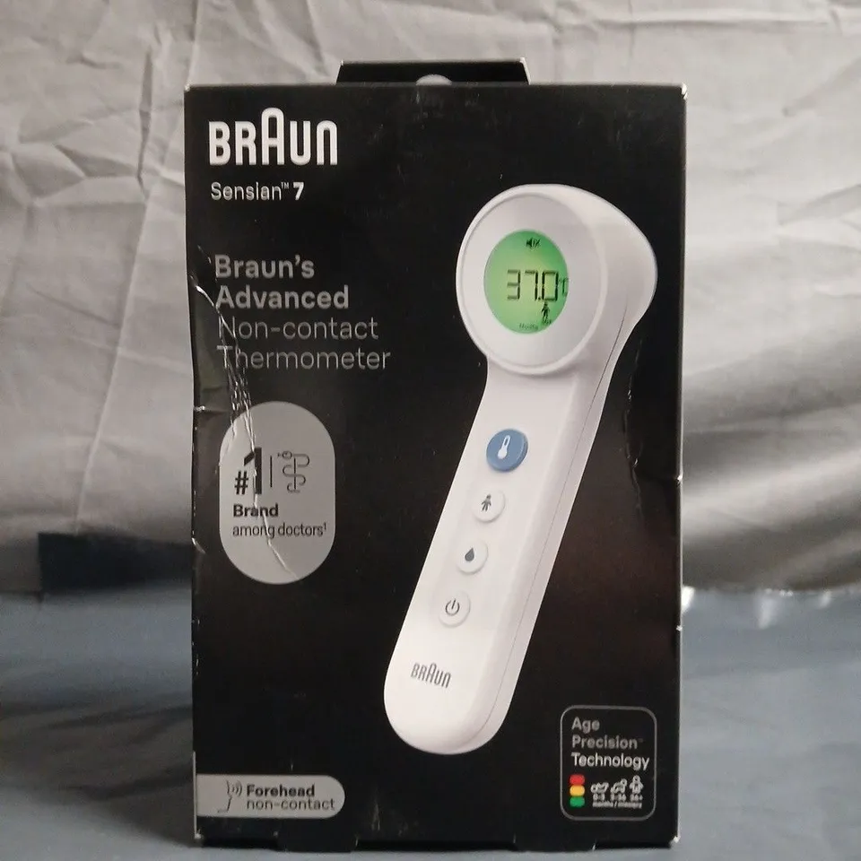BRAUN SENSUS 7 FOREHEAD NON-CONTACT THERMOMETER