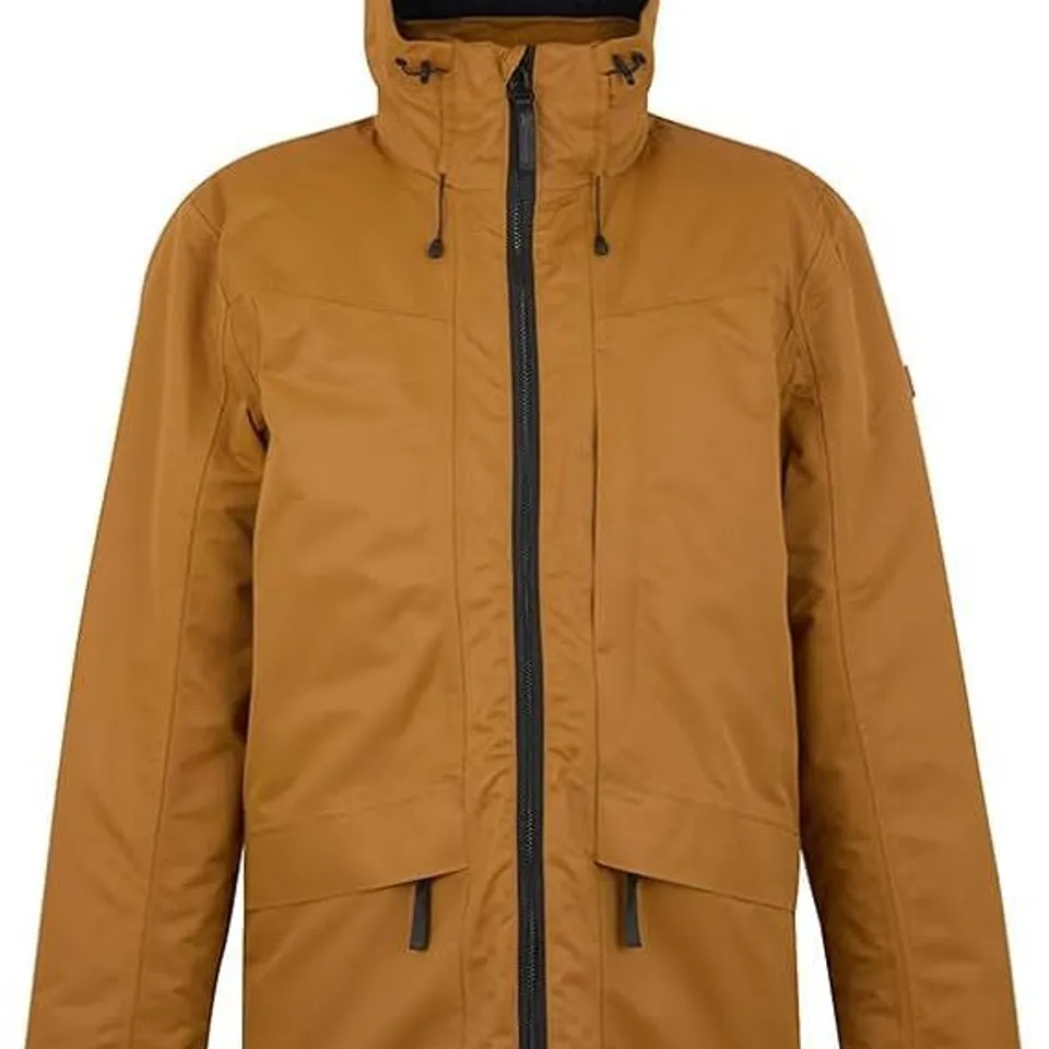 BRAND NEW REGATTA MENS BALATON JACKET PUMPKIN SPICE BLACK MEDIUM