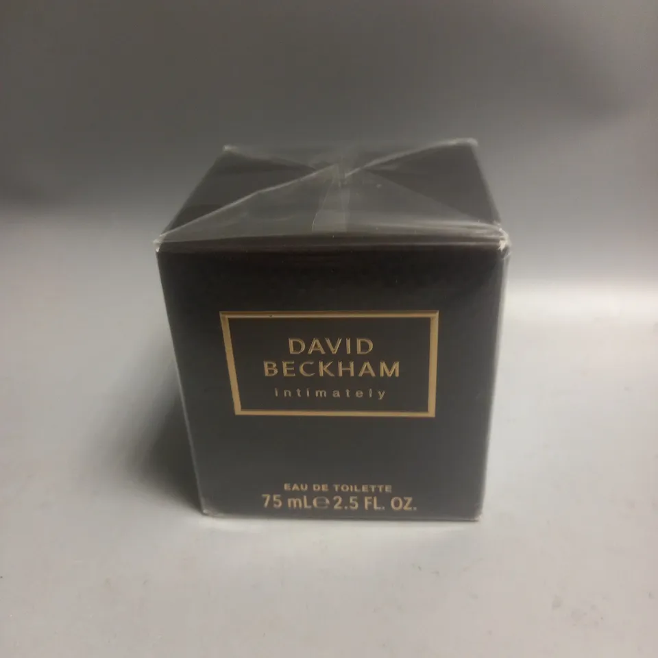 BOXED AND SEALED DAVID BECKHAM INTIMATELY BECKHAM EAU DE PARFUM 75ML 