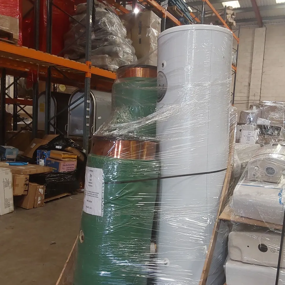PALLET CONTAINING APPROXIMATELY 3x BRANDED CYLINDERS