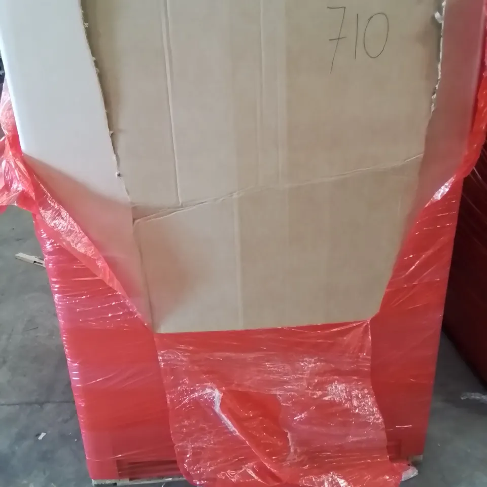 PALLET OF ASSORTED HOUSEHOLD GOODS AND PRODUCTS TO INCLUDE; ELECTRIC WATER HEATER, BOXED FURNITURE ETC