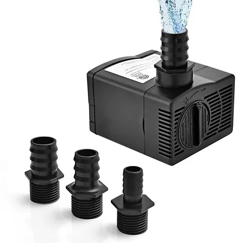 BOXED 30W SUBMERSIBLE PUMP FOUNTAIN WATER PUMP WITH 2.5M HIGH LIFT 3 NOZZLES