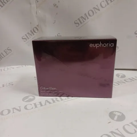 BOXED CALVIN KLEIN EUPHORIA EAU DE PARFUM SPRAY 100ml - SEALED
