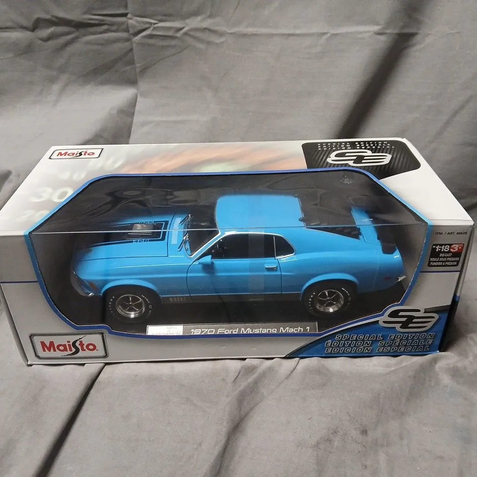MAISTO 1:18 FORD MUSTANG MACH 1 – SPECIAL EDITION (BOXED)