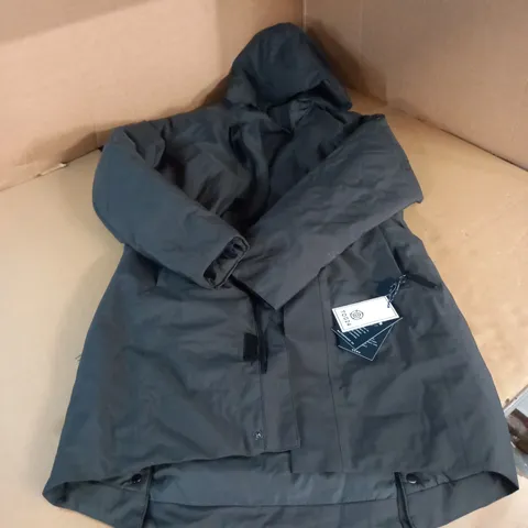 TOG24 BRAMHOPE ANTHRACITE SIZE 10 WATERPROOF DOWN FILLED COAT