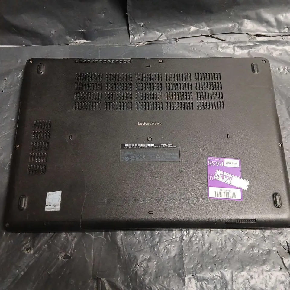 DELL LATITUDE 5490 LAPTOP – BLACK - MODEL UNSPECIFIED
