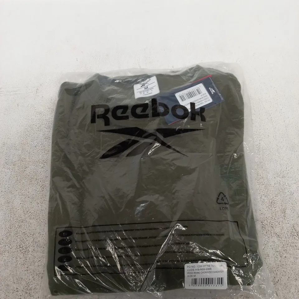 REEBOK MENS TERRY SWEATSHIRT – SIZE M