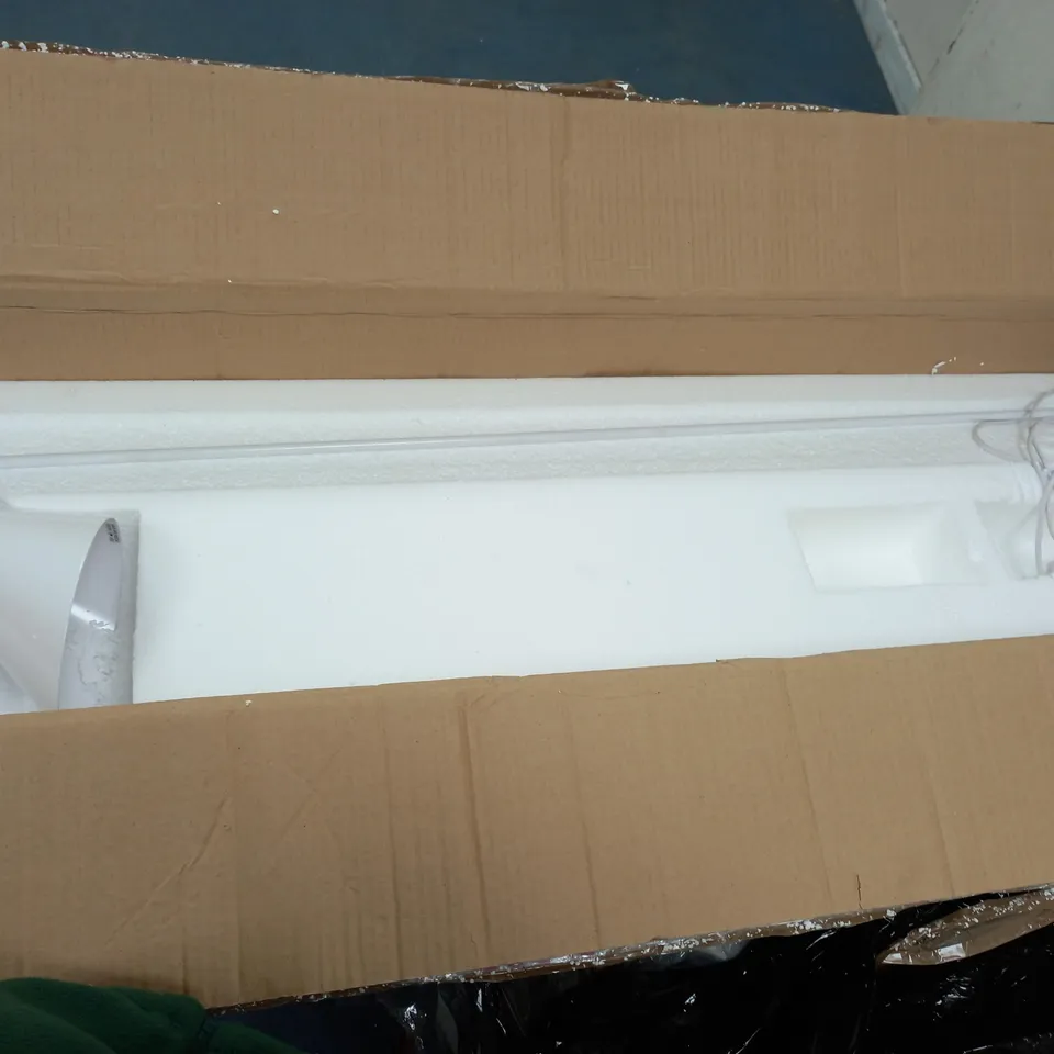 WHITE FLOOR LAMP - COLLECTION ONLY