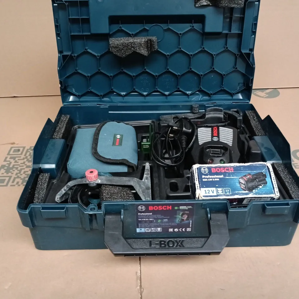 BOSCH GCL 2-50CG COMBI LASER IN CASE