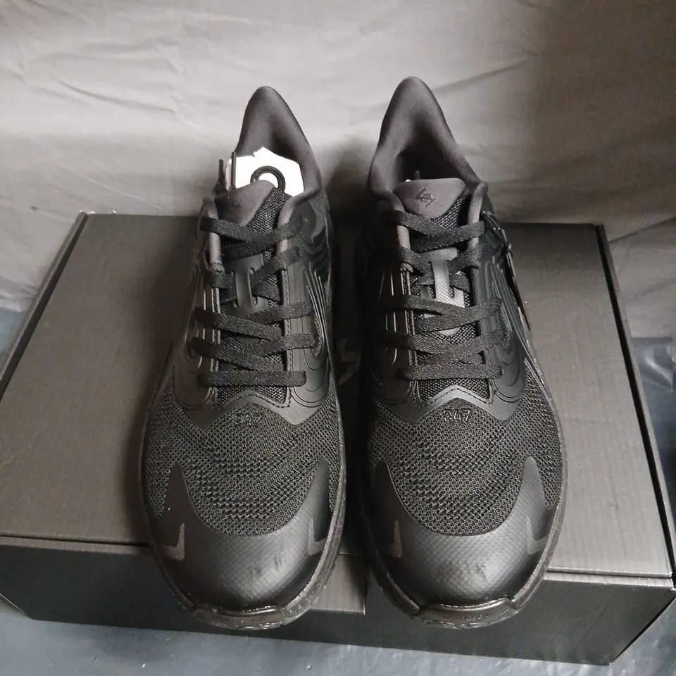 REPRESENT ARC-2 TRAINER SHOES, BLACK – UK 9.5