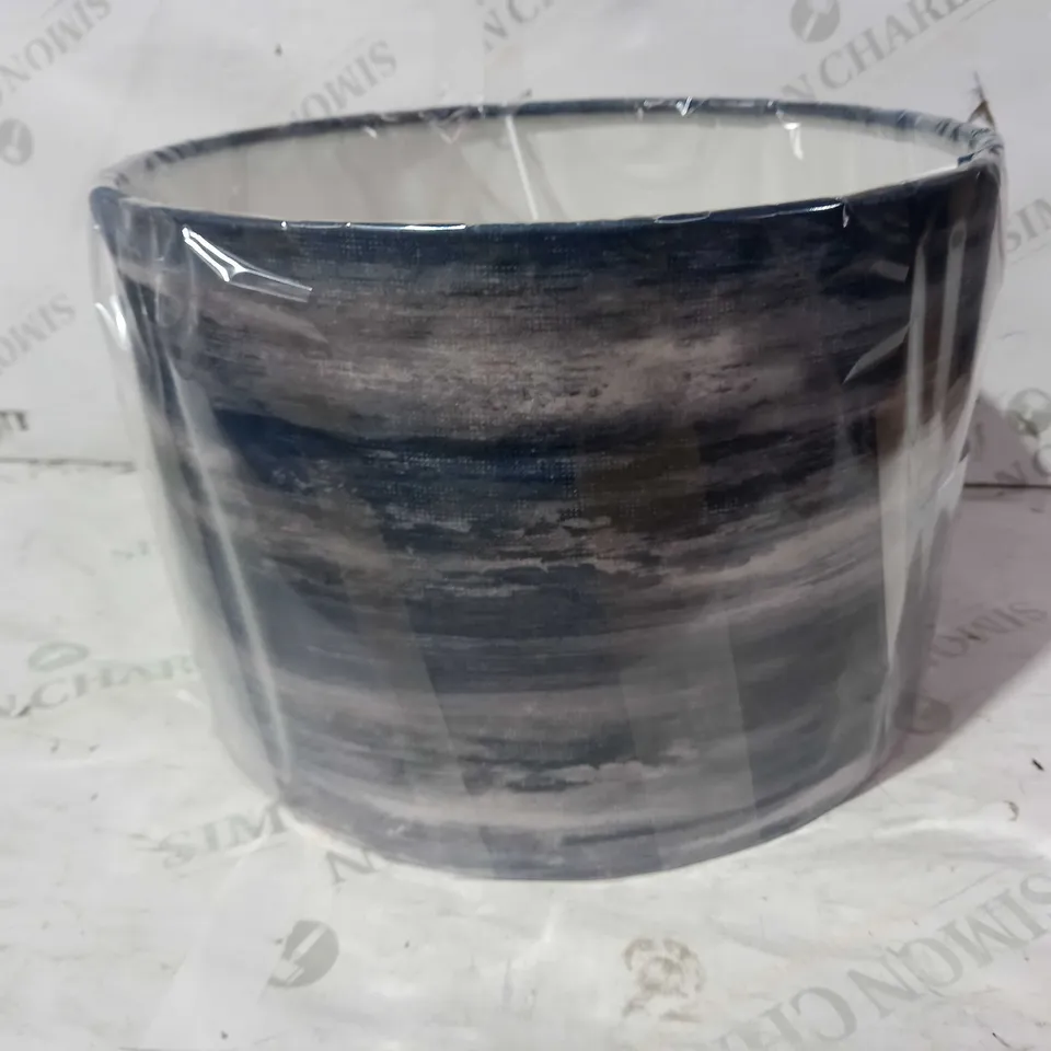 DESIGNER STYLE SPARE LAMP SHADE IN BLUE