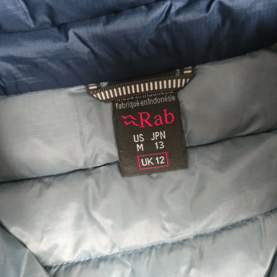 RAB MICROLIGHT JACKET – WOMEN'S, TEMPEST BLUE, UK 12