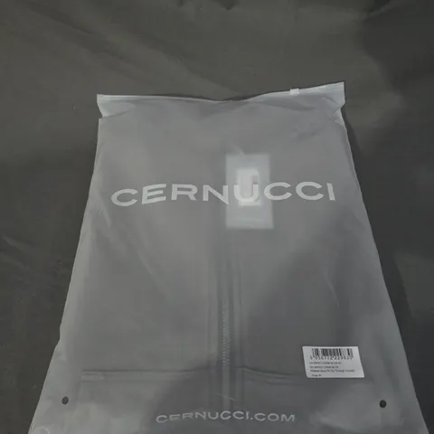 BAGGED CERNUCCI WASHED BOXY FIT ZIP THROUGH HOODIE SIZE M