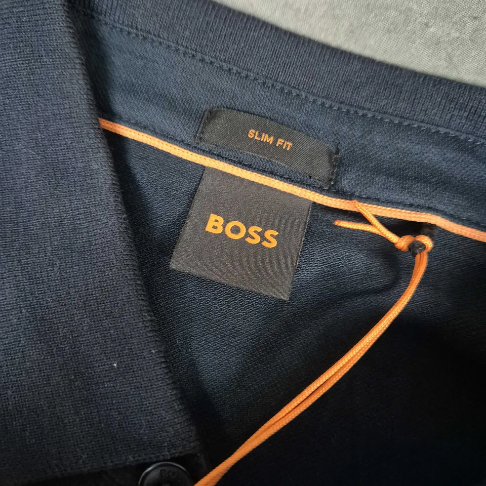 BOSS POLO IN NAVY - MEDIUM