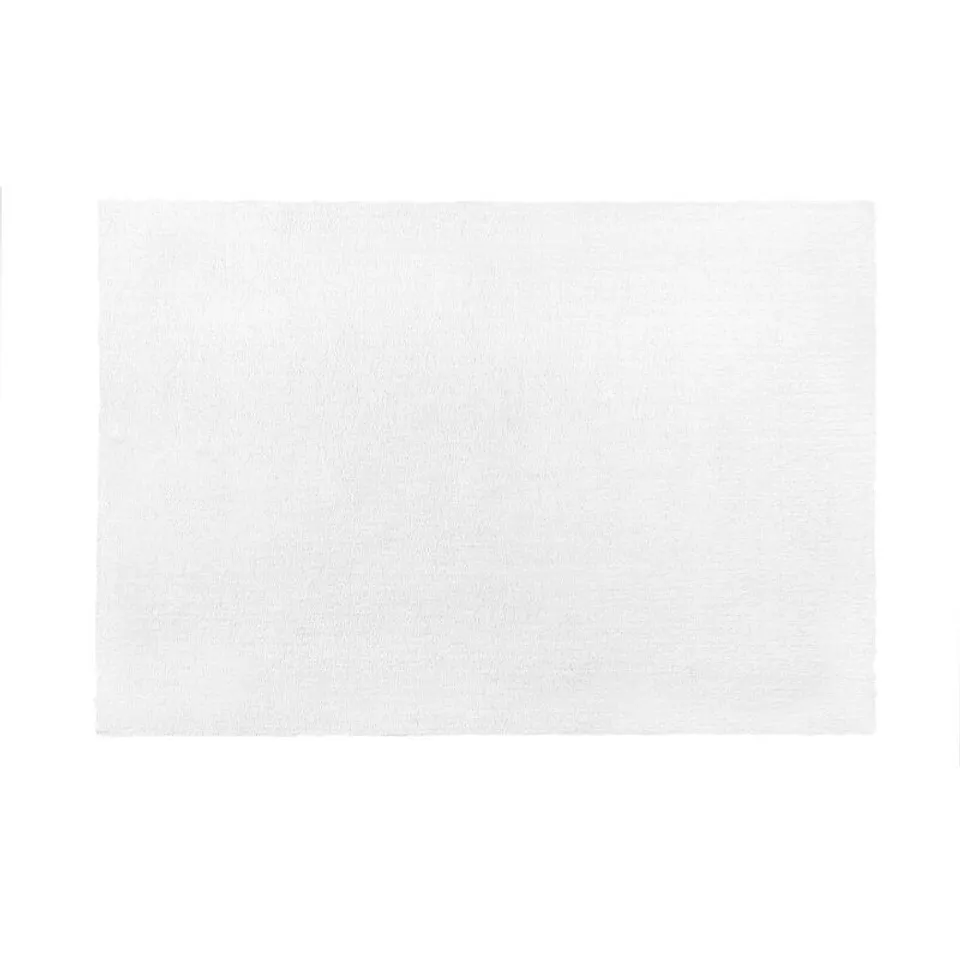 BOXED DEER LODGE HAND TUFTED WHITE RUG