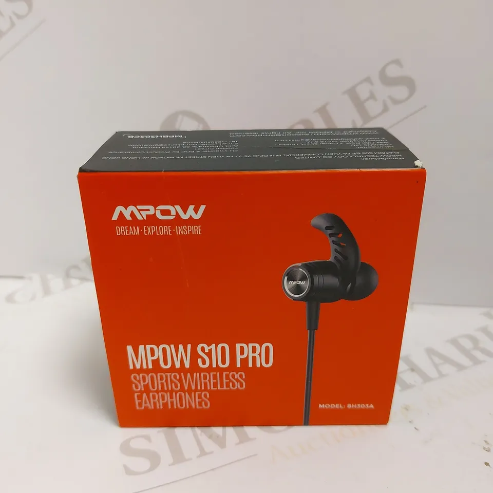 MPOW S10 PRO SPORTS WIRELESS EARPHONES