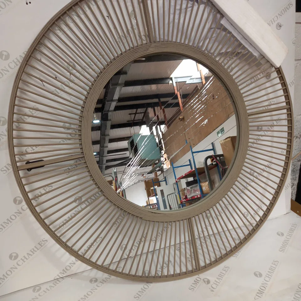 LARGE ROUND MIRROR - COLLECTION ONLY